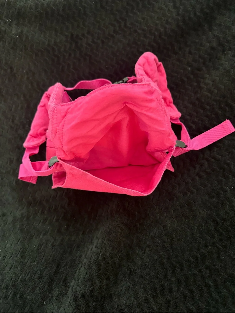 HappyVk Pink Unicorn Baby Doll Adjustable Carrier for Kids with  Padded Straps